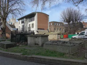 Group Of 4 Churchyard Tombs North Of St Mary's Church
