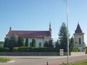 Assumption church in Waniewo