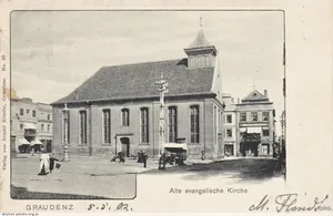 Old Evangelical church in Grudziadz