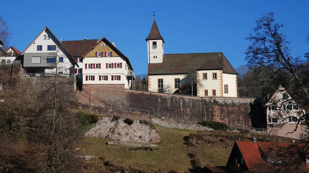 Cultural heritage monuments in Berneck (Altensteig) Laurentius Steige
