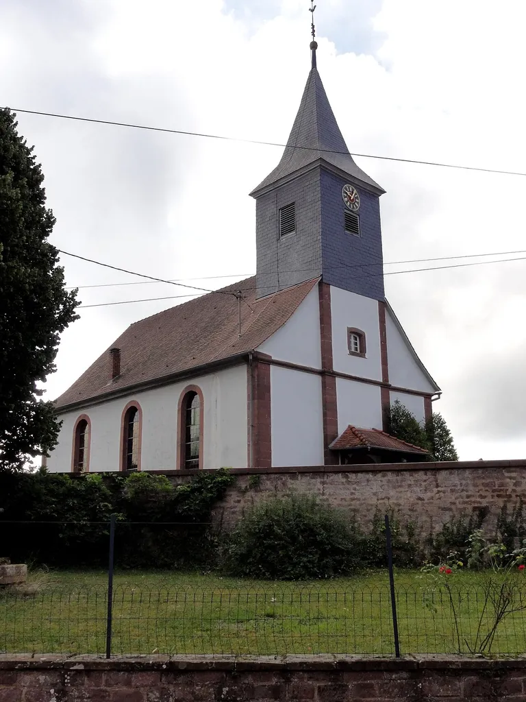 Alsace, Bas-Rhin, Lembach, Église protestante de Mattstall, Rue Principale: This building is indexed in the base Mérimée, a database of architectural heritage maintained by the French Ministry of Culture, under the reference IA67008557 . brezhoneg ∙ català ∙ Deutsch ∙ English ∙ español ∙ Esperanto ∙ euskara ∙ français ∙ italiano ∙ magyar ∙ Nederlands ∙ português do Brasil ∙ português ∙ română ∙ sicilianu ∙ slovenščina ∙ suomi ∙ svenska ∙ Ελληνικά ∙ беларуская (тарашкевіца) ∙ македонски ∙ русский ∙ українська ∙ বাংলা ∙ 中文 ∙ +/−