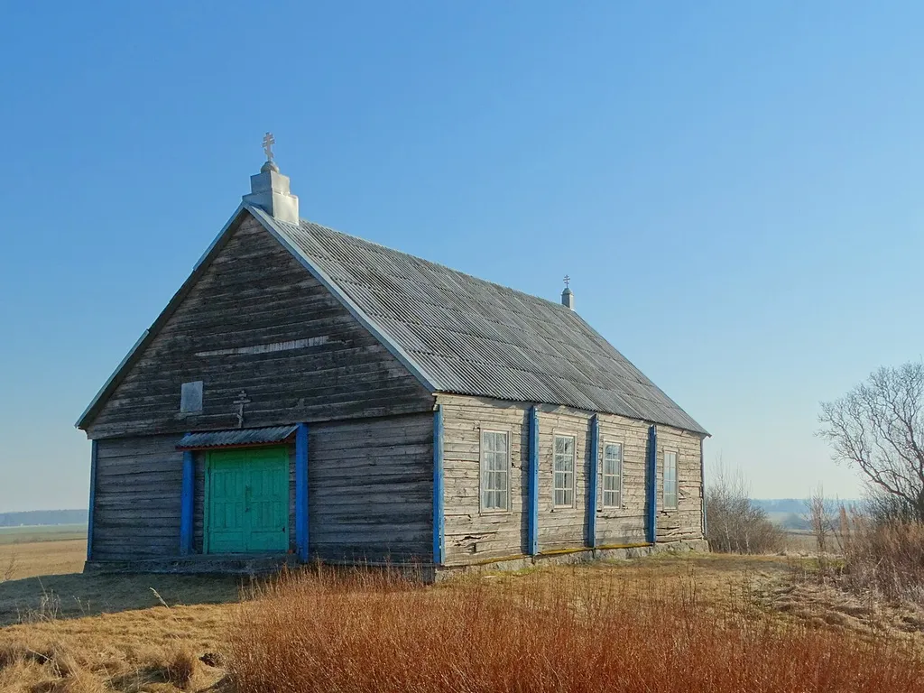 Orthodox Church of Old Believers in Dubiniai, Šiauliai District, Lithuania