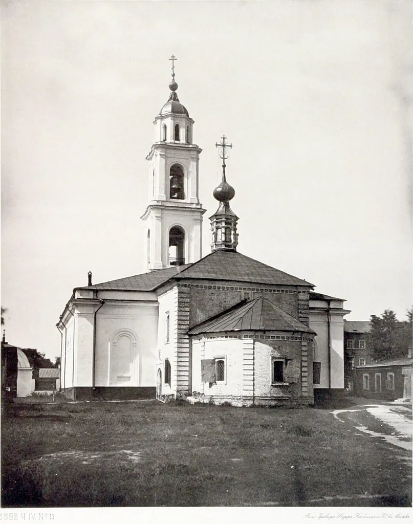 Москва. Храм Троицы Живоначальной на Шаболовке. 1882 г.