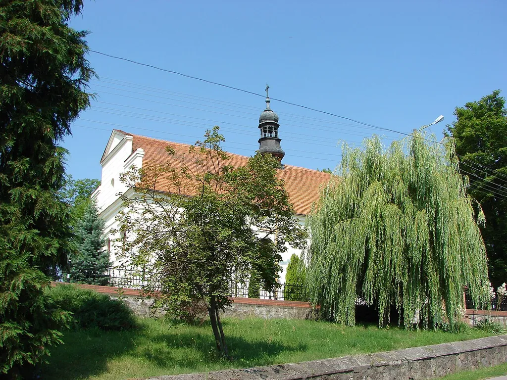 Skęczniew, church of the Holy Trinity.
