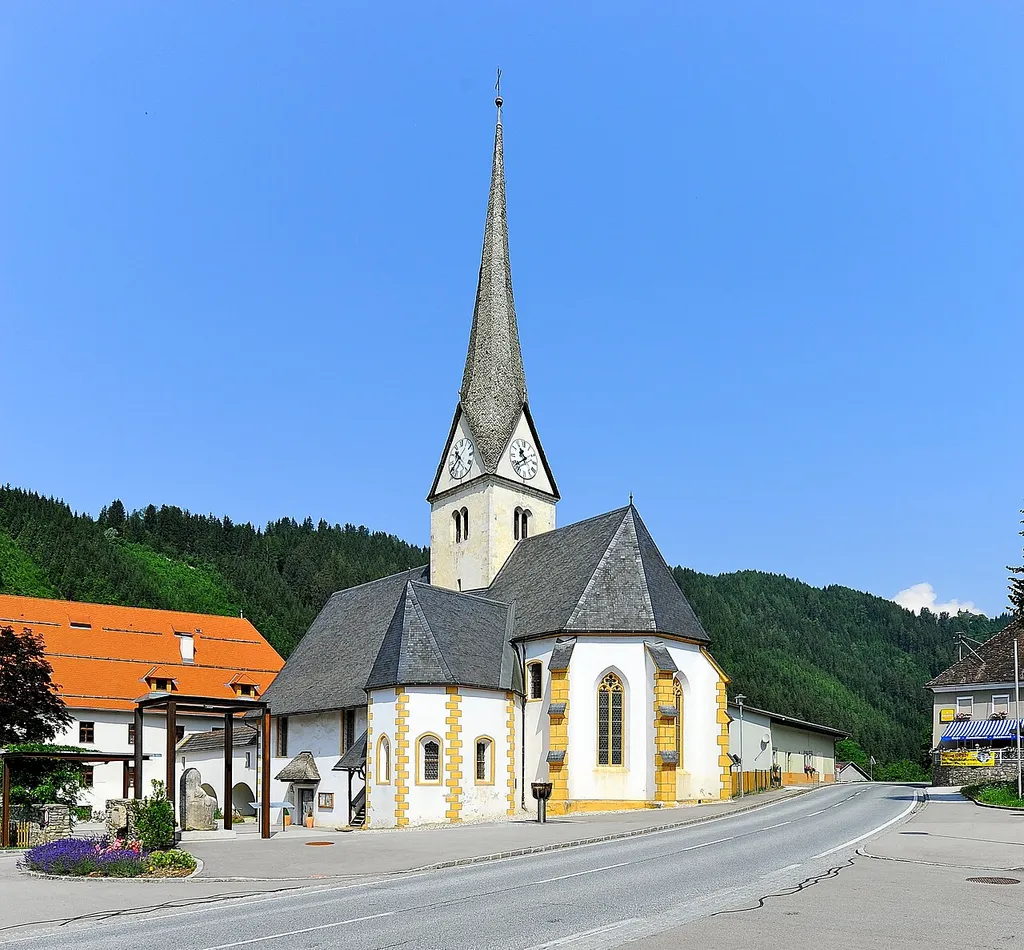 Collegiate parish church Saint Margaret, municipality Klein Sankt Paul, district Sankt Veit an der Glan, Carinthia, Austria, EU