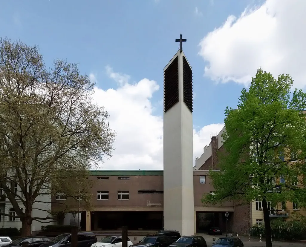 Christus-Kirche, Hornstraße, Berlin-Kreuzberg, Klaus H. Ernst, Mai 2016