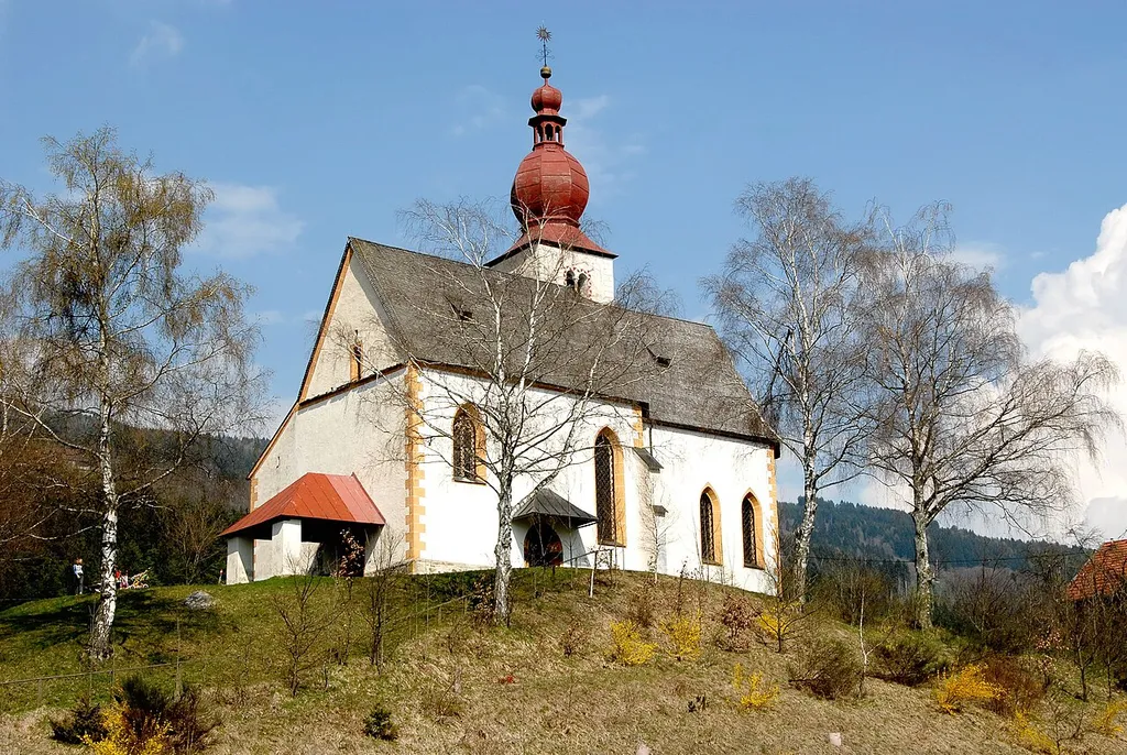 Church Maria Bichl in the community Lendorf, district of Spittal by the Drau, Carinthia, Austria