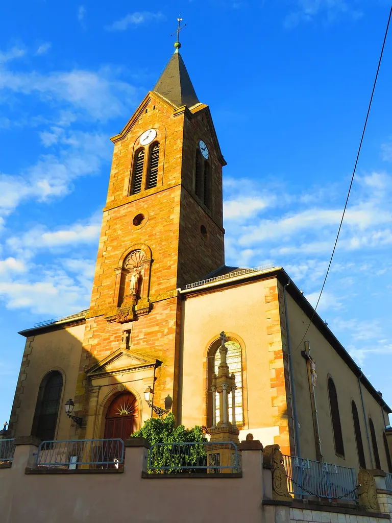 Sarreinsming Église Saint-Cyriaque