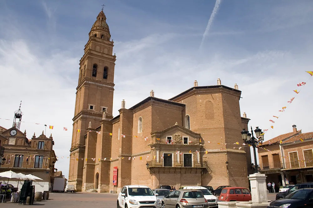 Church of Saint Peter in Alaejos, Valladolid, Spain.