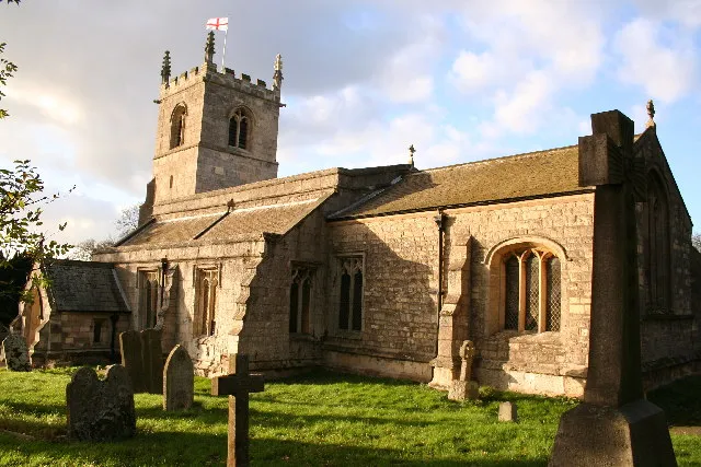 Parish church of St John the Baptist, Clarborough, Nottinghamshire, seen from the southeast