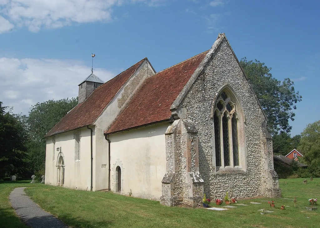St James's Church, Upper Wield, East Hampshire District, Hampshire, England. The Anglican parish church of Upper Wield.