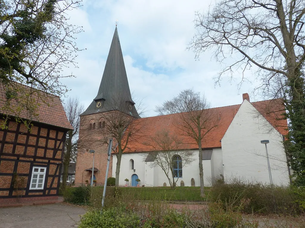 Michaelskirche in Heiligenfelde, natürliche Farben ohne Nachbearbeitung