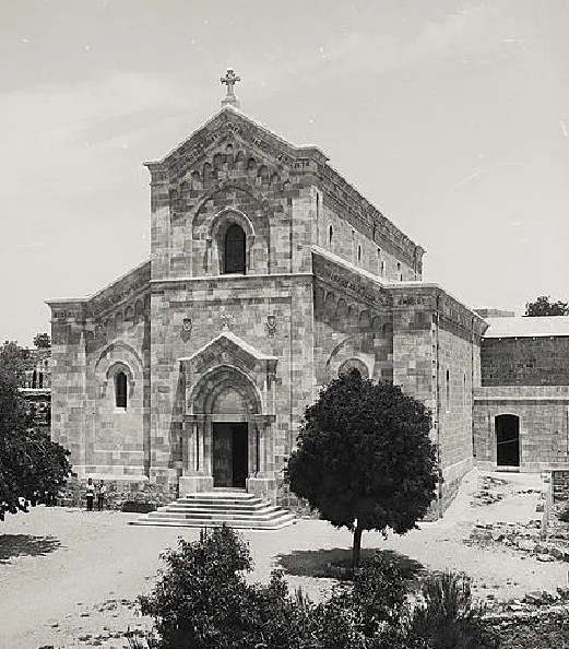 Franciscan Church of Emmaus (House of St. Cleophas) in El-Qubeibeh (Palestinian territories).