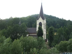 Holy Name of Mary church in Laskowa