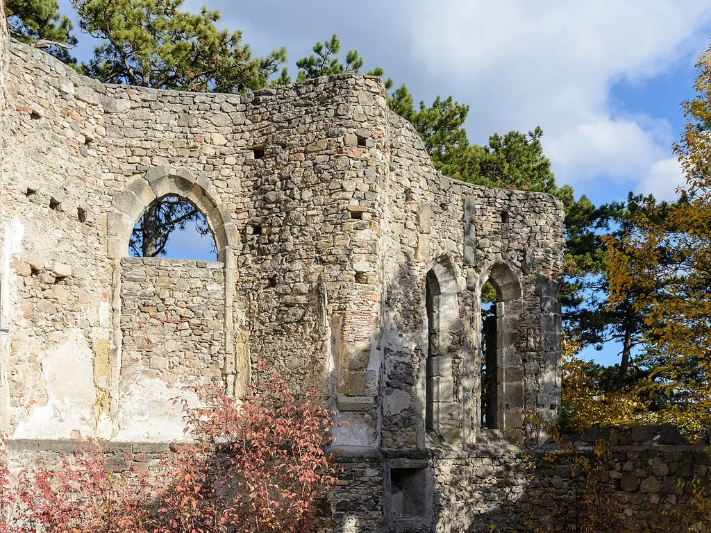 Ruins of St. Pancras Church near Nöstach, municipality of Altenmarkt an der Triesting, Lower Austria