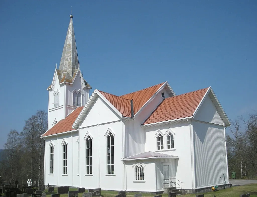 Evje kirke i 2011