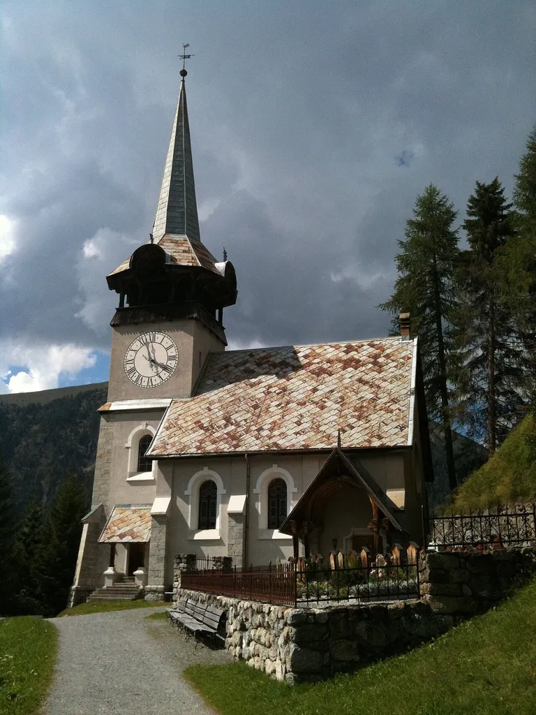 reformierte Kirche Davos Monstein, Kanton Graubünden