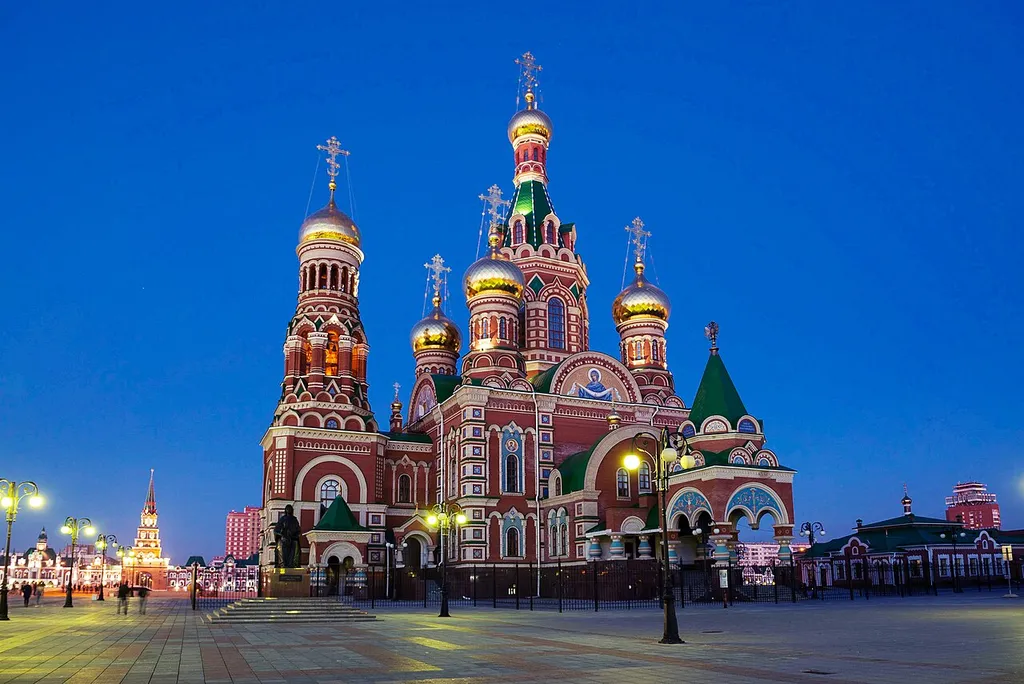 Annunciation Orthodox cathedral in Yoshkar-Ola