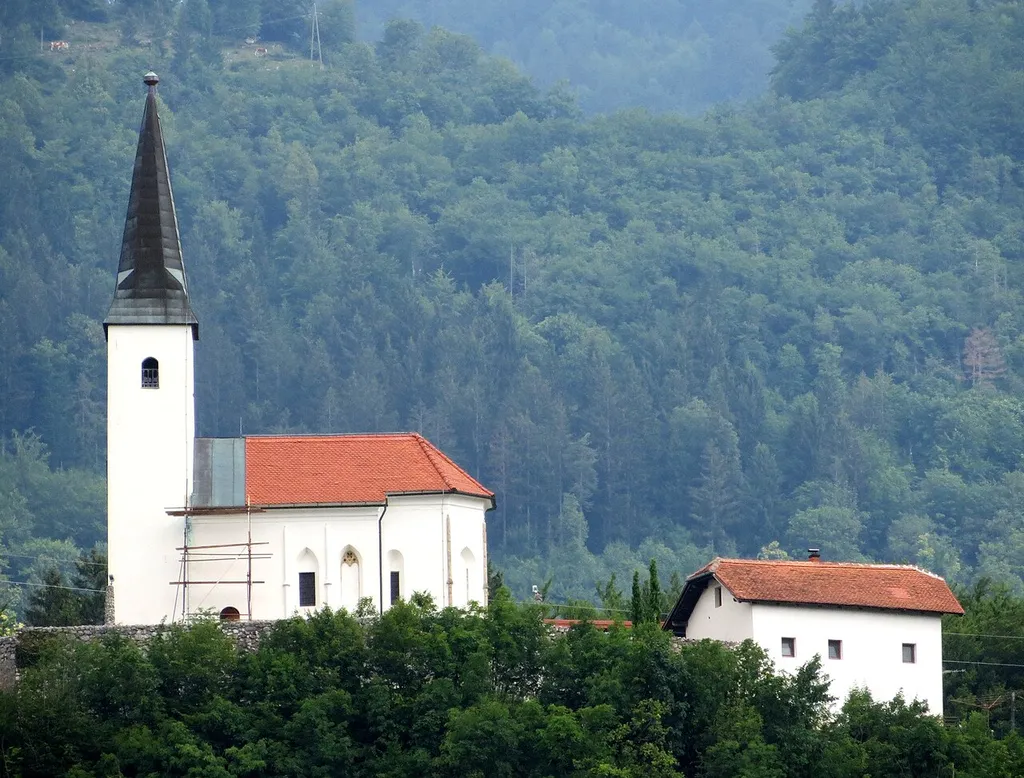 Saint Jerome's Church in Jeronim, Municipality of Vransko, Slovenia