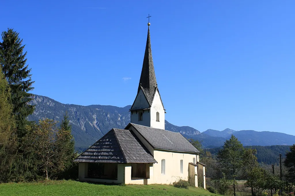Church in Latschach in the community of Hermagor