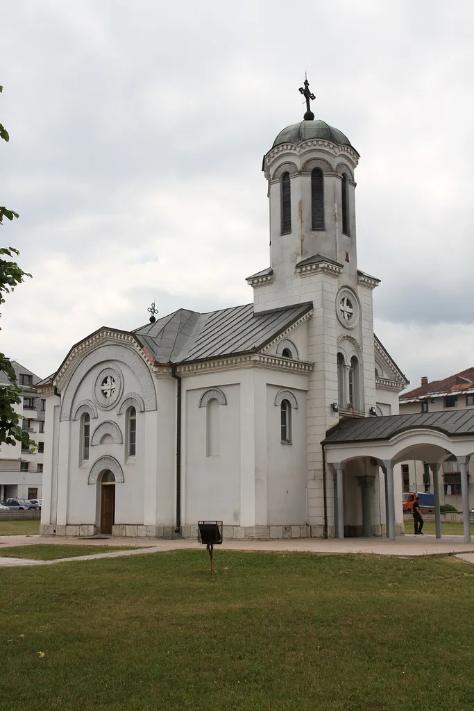 The St Grigorij orthodox serbian church of Pale - a city oin Republika Srpska, Bosnia-Hercegovina.