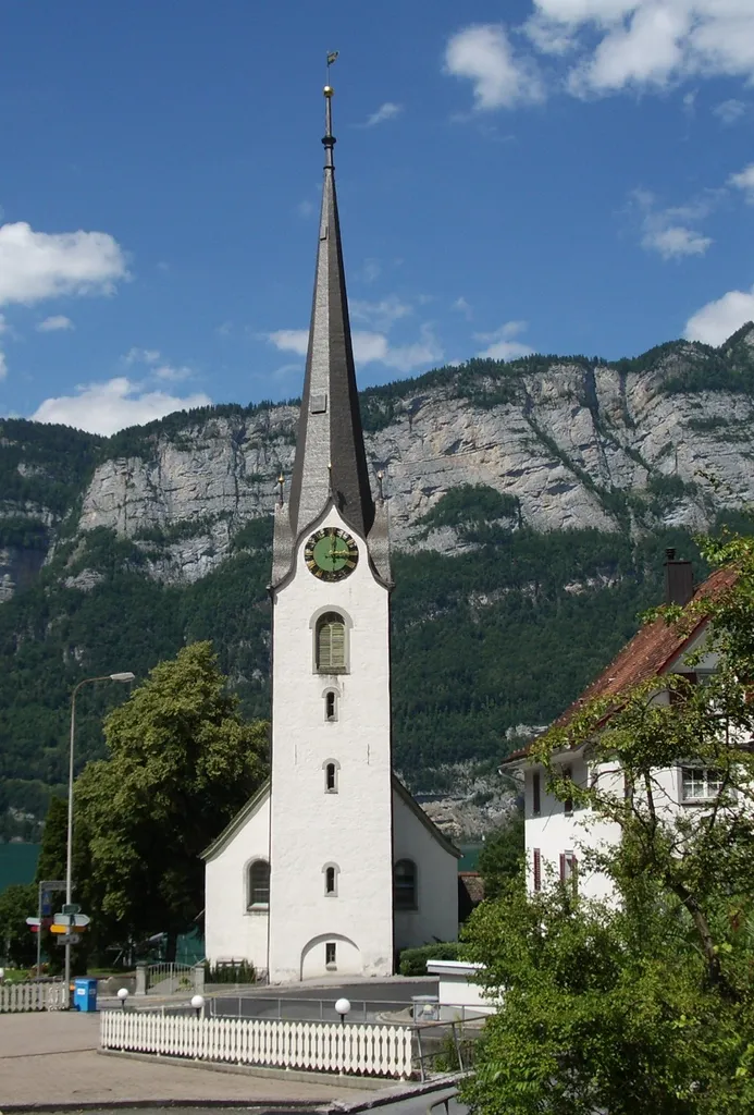 Kirche Mühlehorn GL, Schweiz