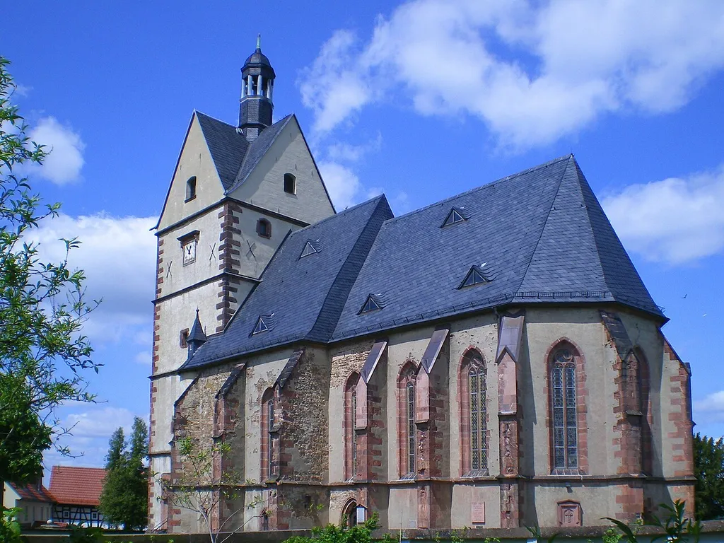 The Maria pilgrimage church in Ziegelheim near Altenburg in east of Thuringia/Germany