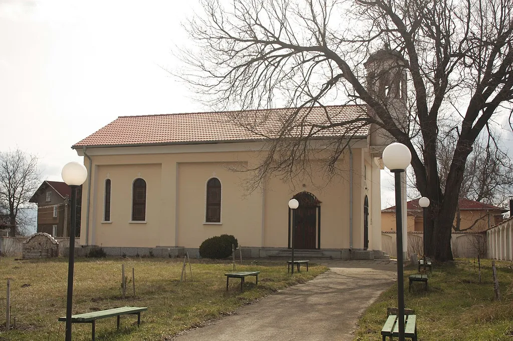 The Holy Spirit Orthodox church in Prolesha