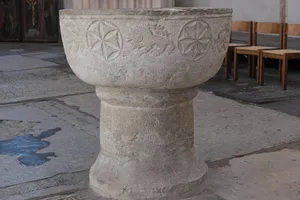 Baptismal font of St. Nikolai (Stralsund)