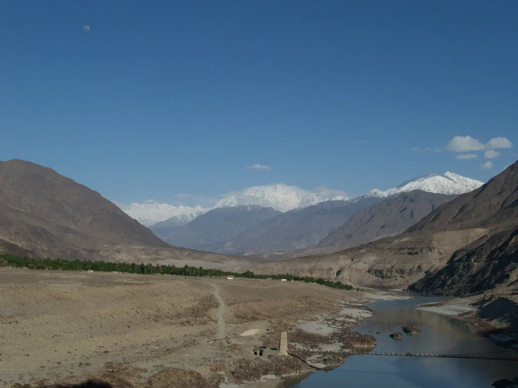 River Indus from near the town of Chilas