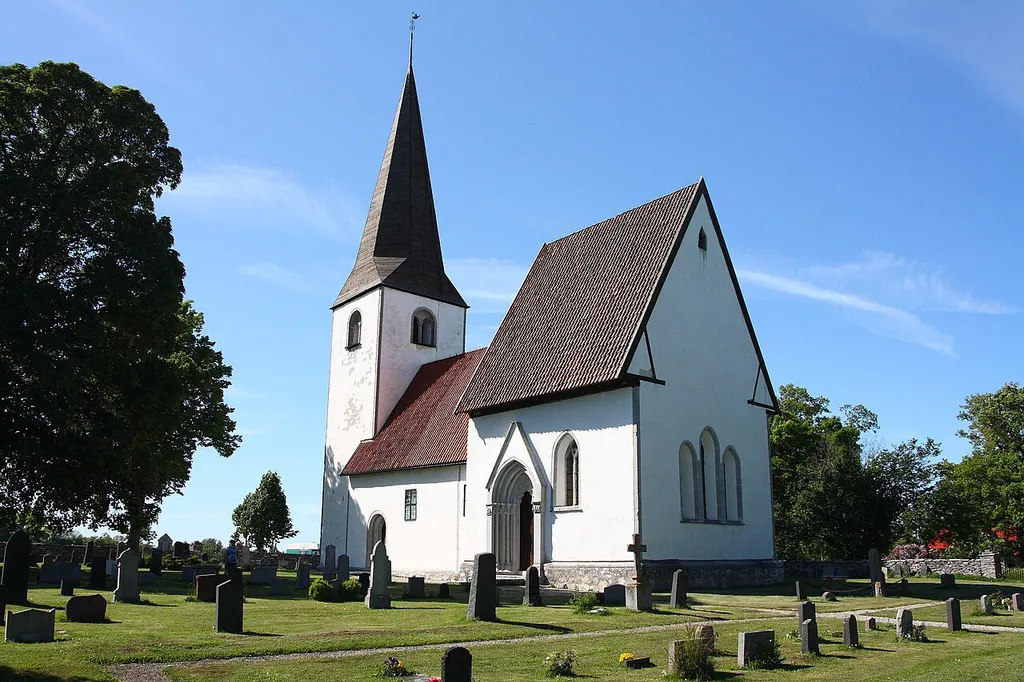 The church of Lummelunda.