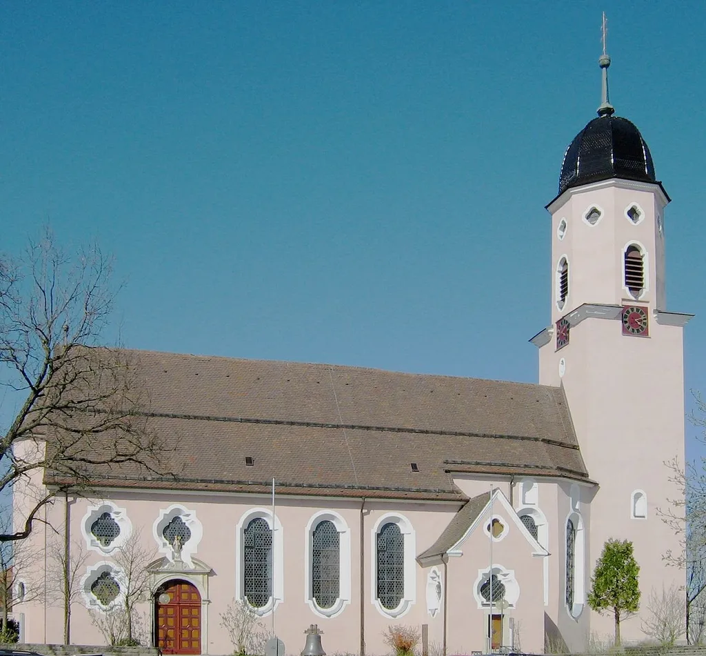 Sankt Martinskirche in Engstingen-Großengstingen, Germany