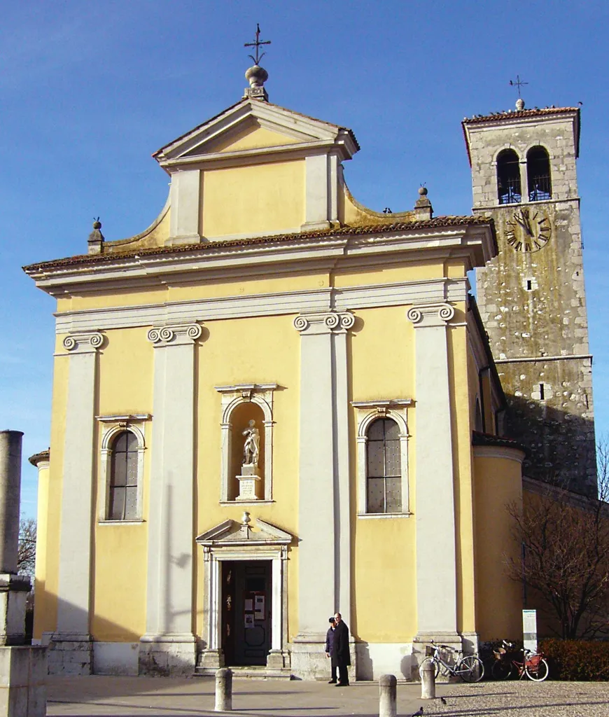 La chiesa parrocchiale di Turriaco, dedicata a San Rocco