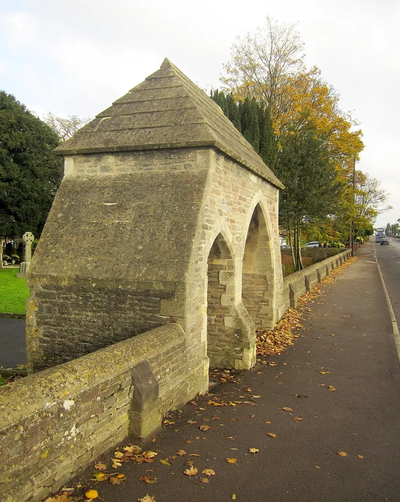 Lychgate of St Saviour's church, Coalpit Heath, South Gloucestershire