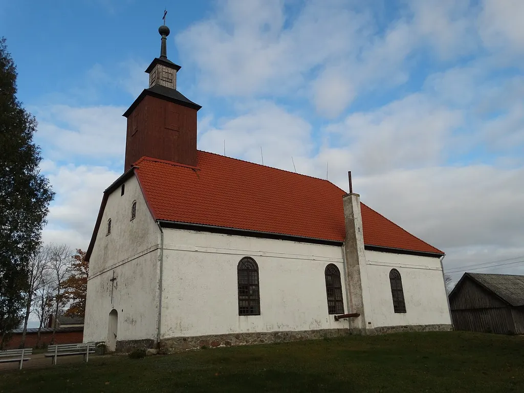 Lutheran Church, Katyčiai, Šilutė district, Lithuania