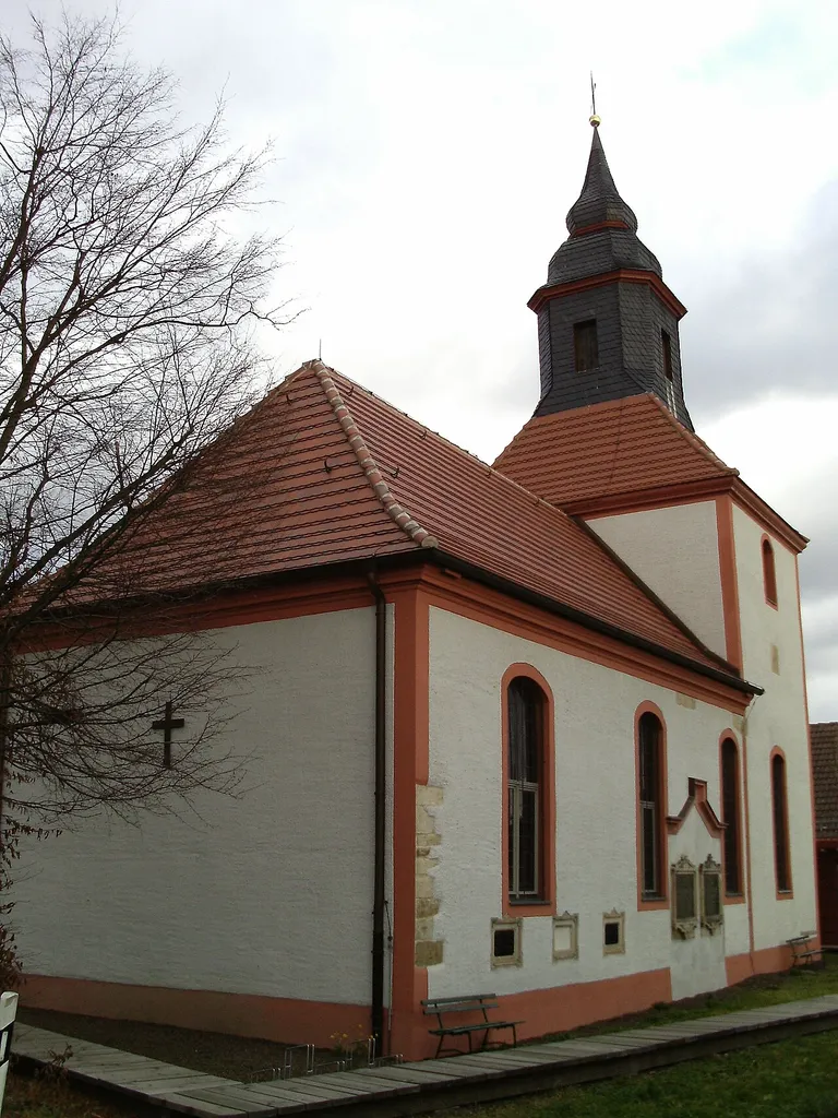 Church of Kleinliebenau estate (Schkeuditz, Nordsachsen district, Saxony)