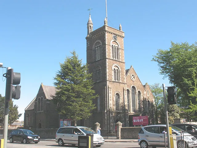 St Peter's parish church, London Road, Norbiton, South London