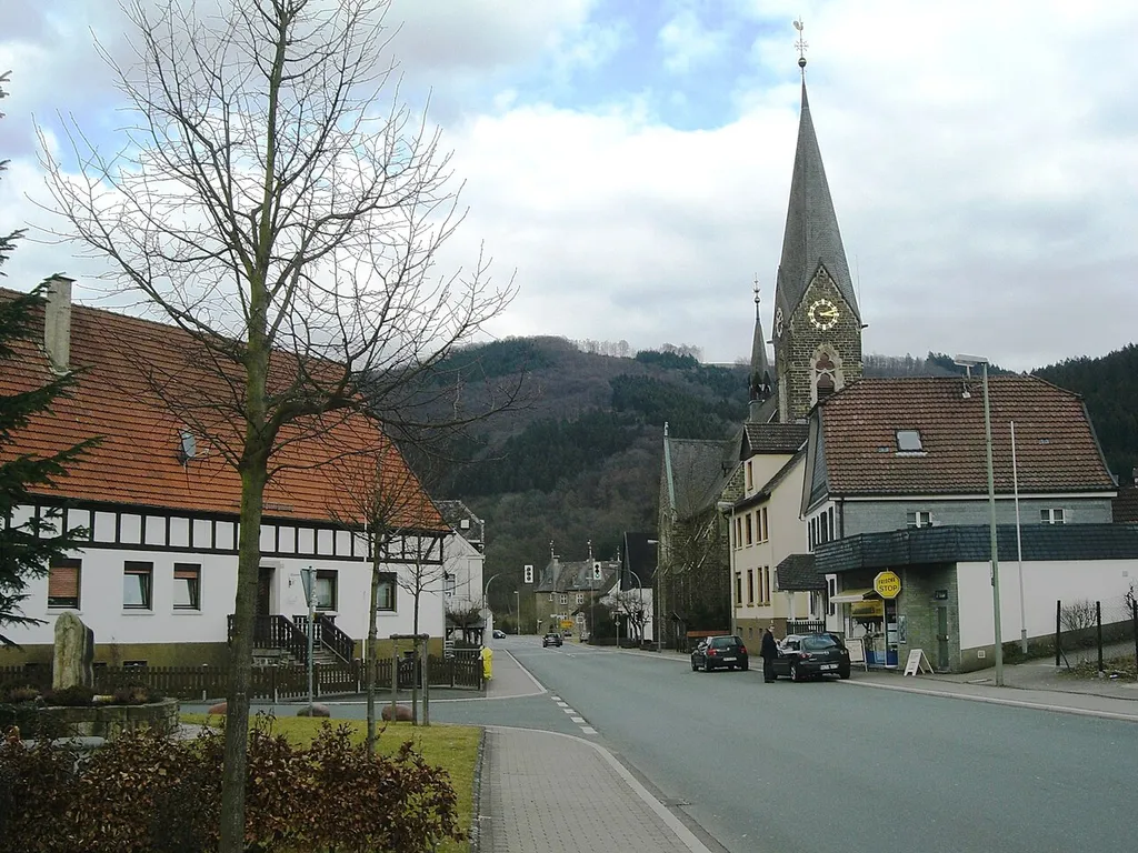 Ortsdurchfahrt Lehnhausen Finnentrop auf der B 236