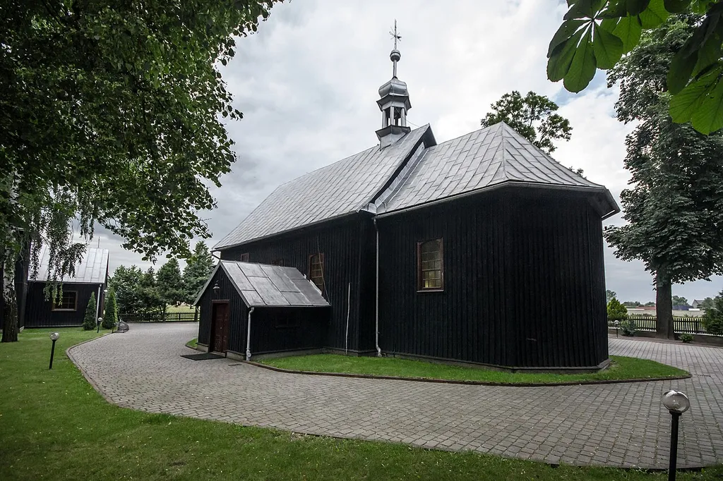 Świba, kościół fil. p.w. św. Katarzyny, XVIII