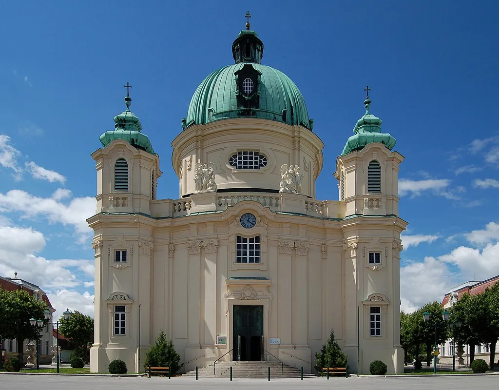 St. Margareta, the parish church of Berndorf, Lower Austria.