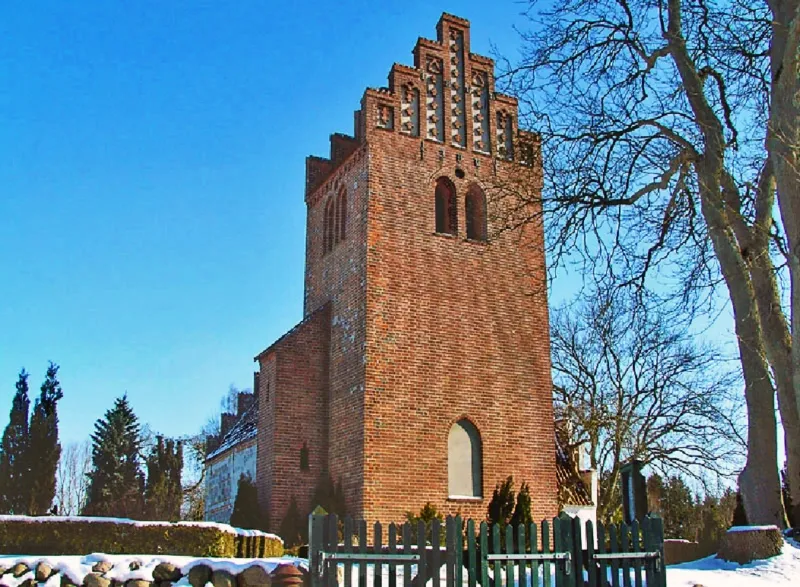 Kimmerslev kirke, Køge, fra nordvest