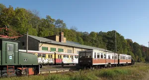 Eisenbahnmuseum im Bahnhof Buckow