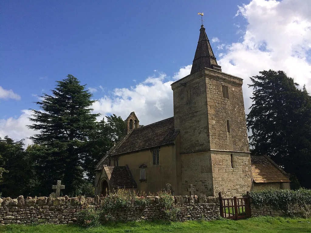 St Mary's parish church, Limpley Stoke, Wiltshire, England, seen from the norrthwest