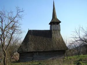 Wooden church in Muncel, Cluj
