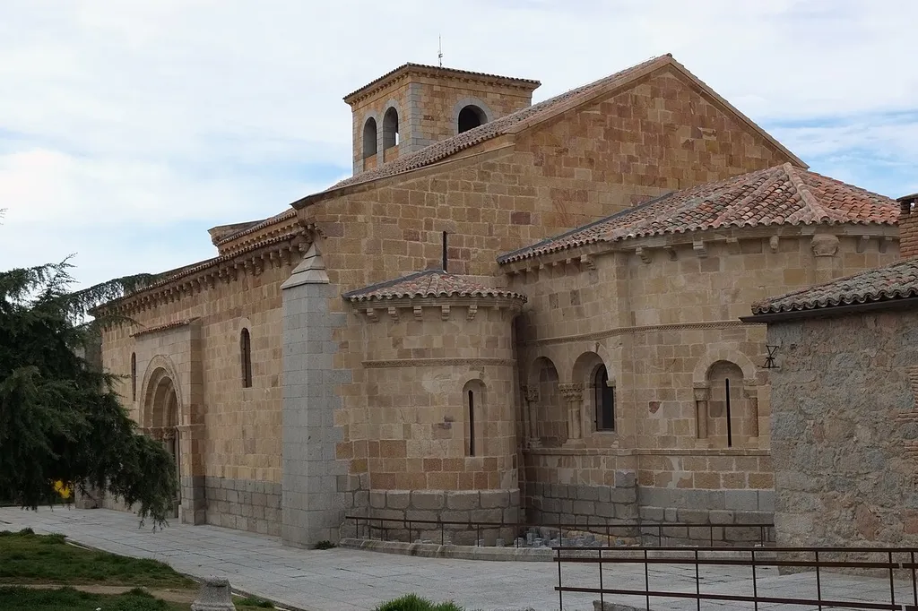 Kirche San Andrés in Ávila (Kastilien-León/Spanien), Ansicht von Osten