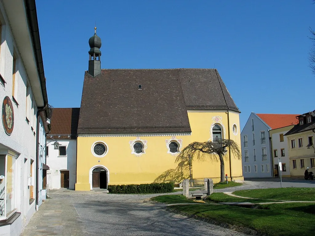 Reisbach, Ldk. Dingolfing-Landau, Kath. Wallfahrtskirche St. Salvator.