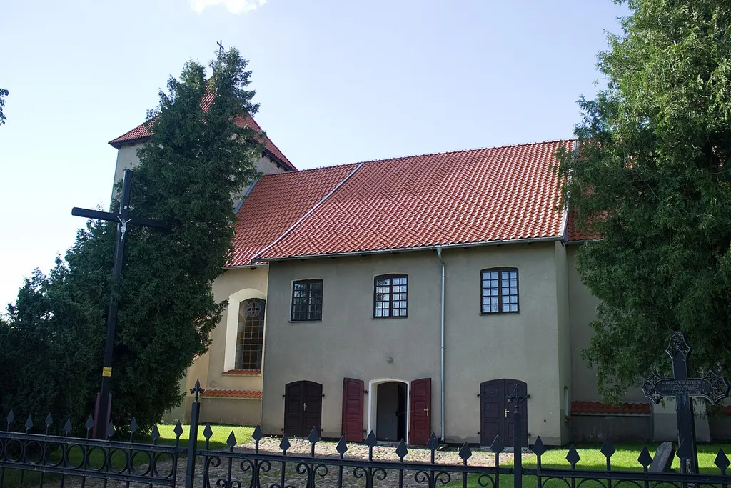 Church, Rodnowo, gmina Bartoszyce, powiat bartoszycki, Warmian-Masurian Voivodeship