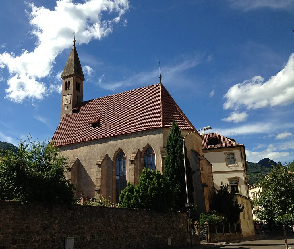 Deutschhauskirche in Bozen (St. Georg in Weggenstein) - Südostansicht