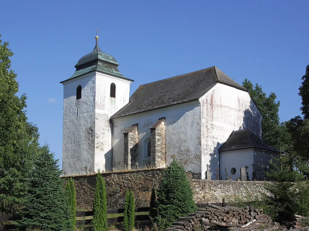 Hora Svatého Václava - kostel sv. Václava, pohled od SZ.