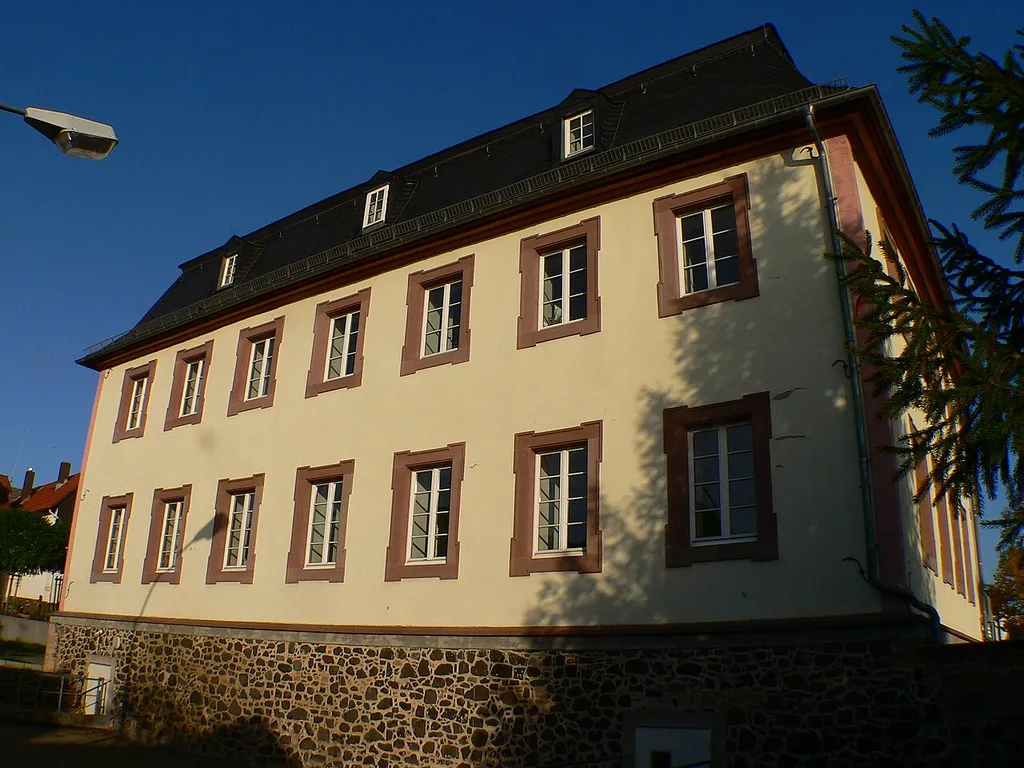 Brandsburg in Buseck im Landkreis Gießen, Hessen, Deutschland